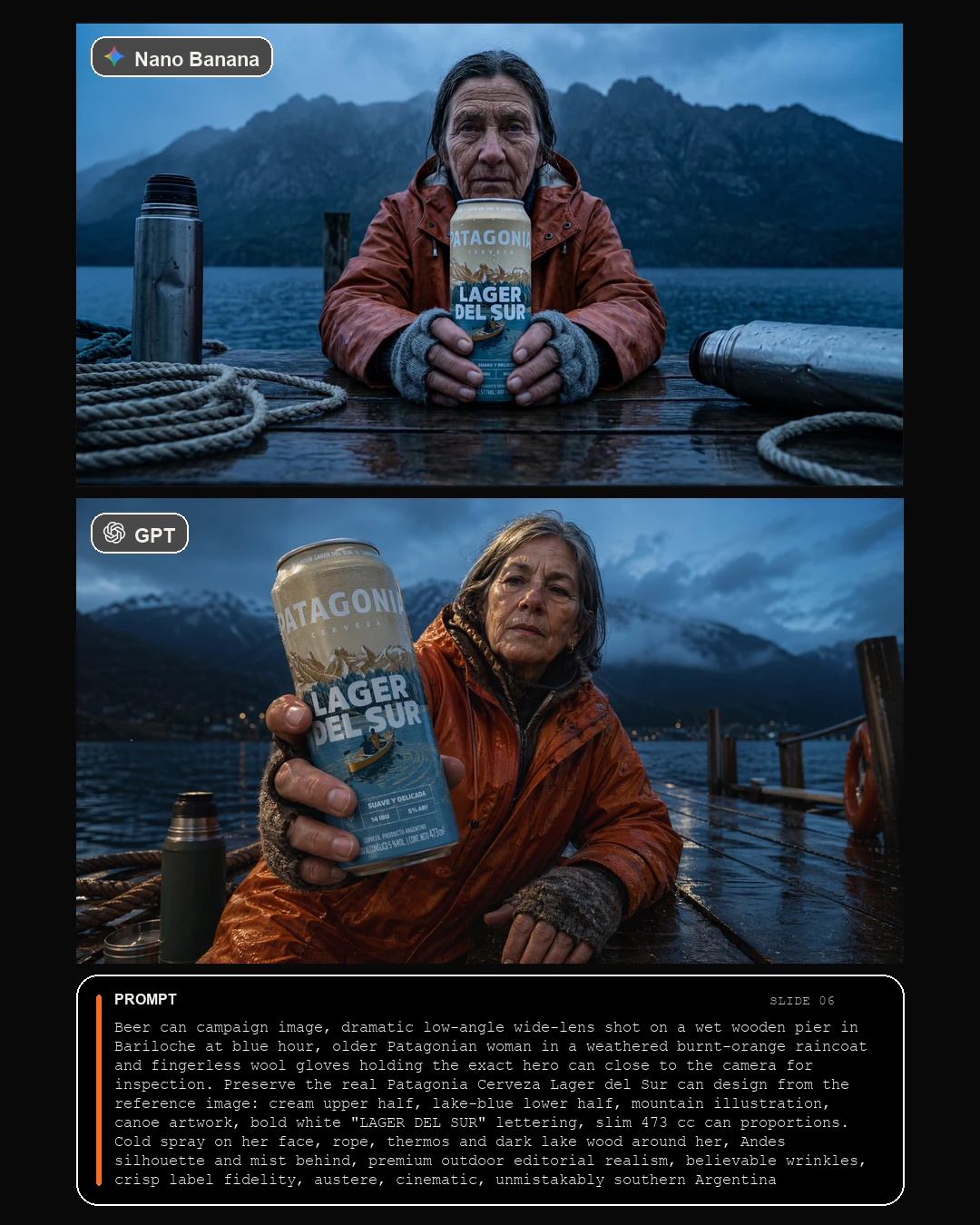 Slide 06 comparativa Patagonia Lager campaign