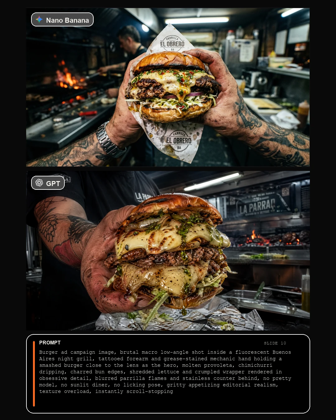 Slide 10 comparativa mechanic burger macro