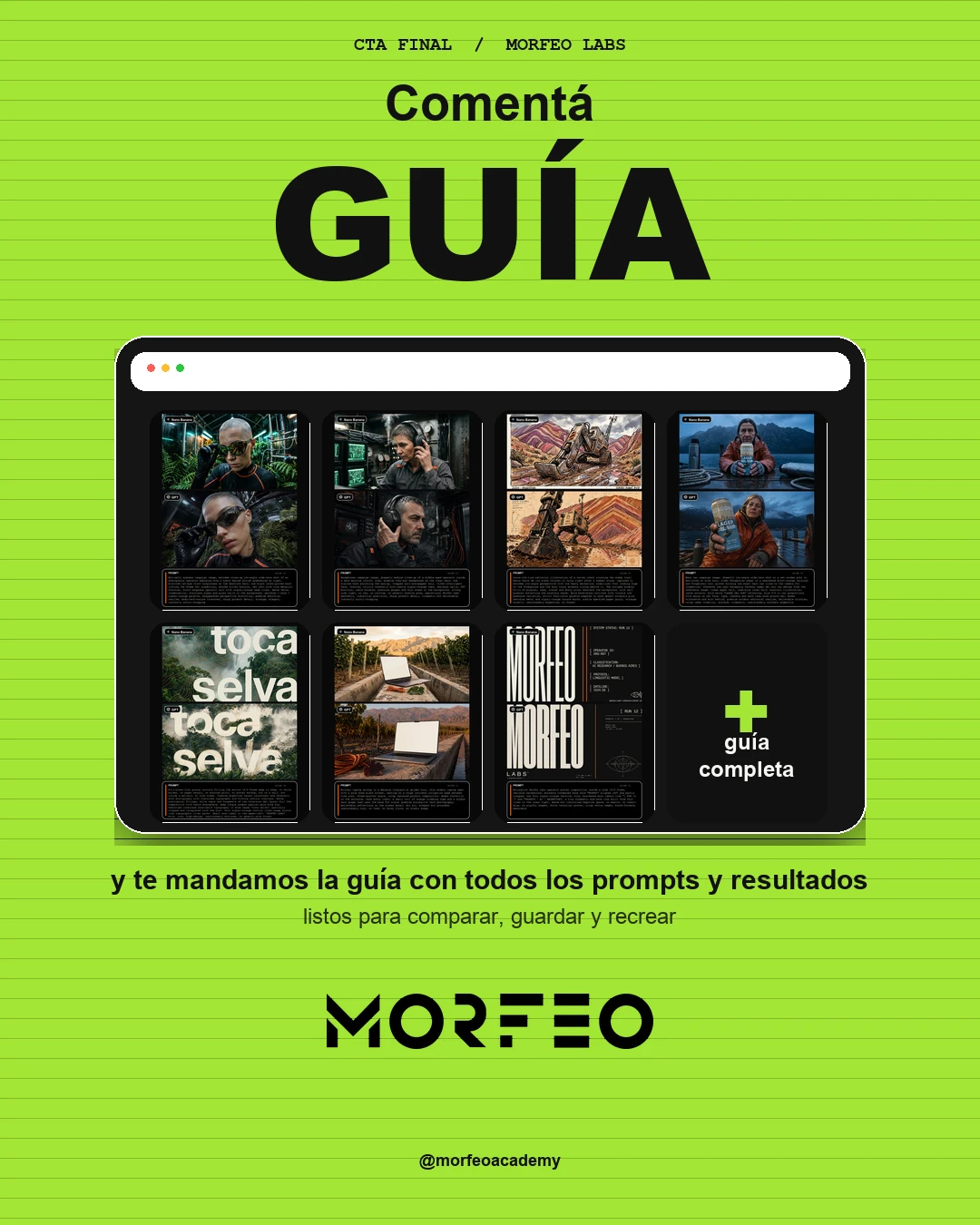 Slide 13 CTA final del carrusel